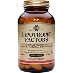 Solgar Lipotropic Factors 100 ταμπλέτες